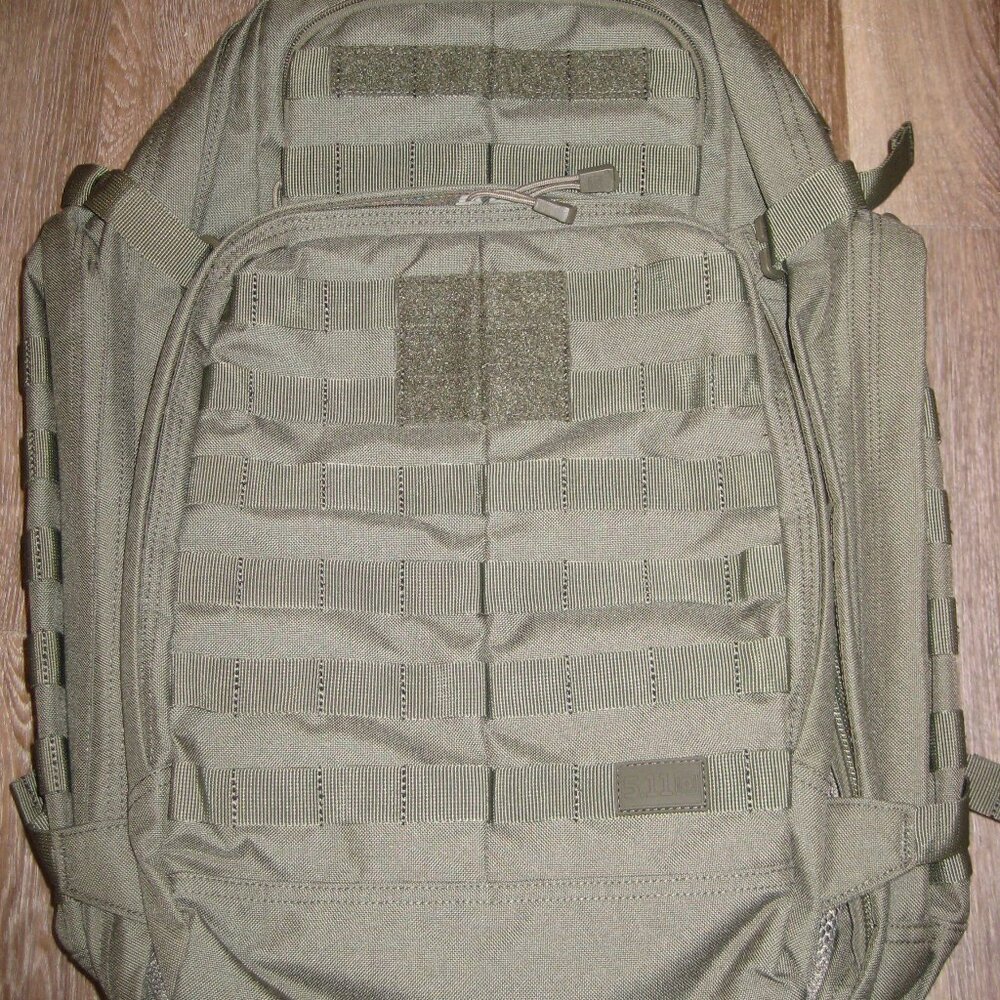 5.11 Tactical Rush72 Pack 2.0 Ranger Green With Free MOLLE Pouch